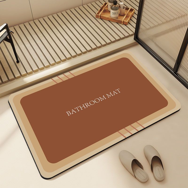 Elegante Badezimmermatte Brehn