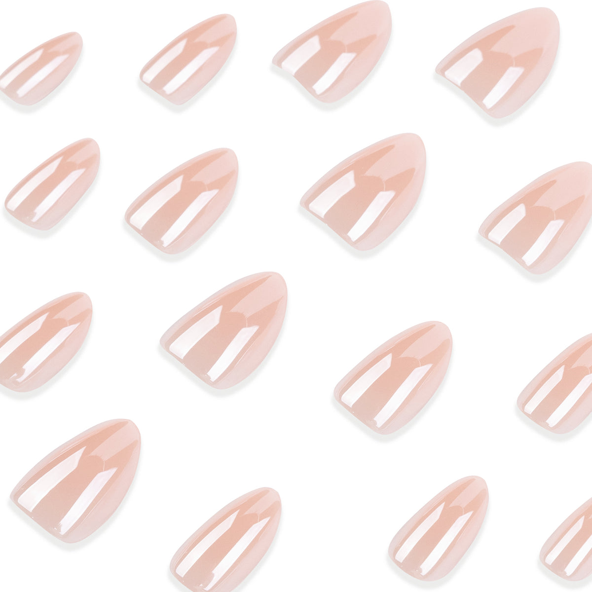 Nagelverlängerungen mit elegantem Gloss-Finish Brehn
