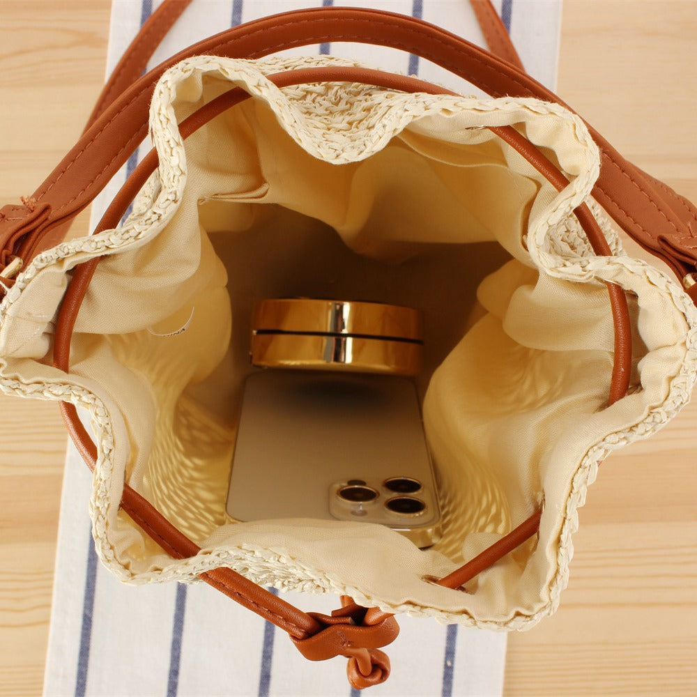 Handtasche mit Praktischer Kordelzugverstellung Brehn