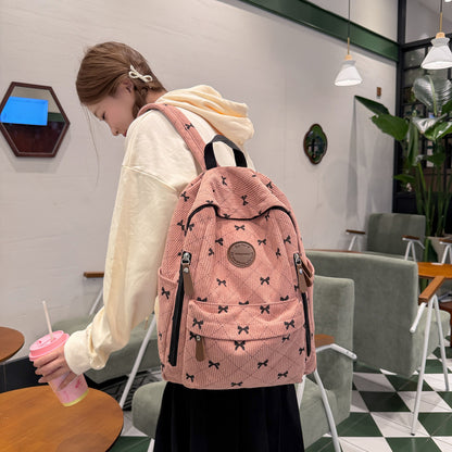Mit einer Schleife verzierten Cordura-Rucksack Brehn