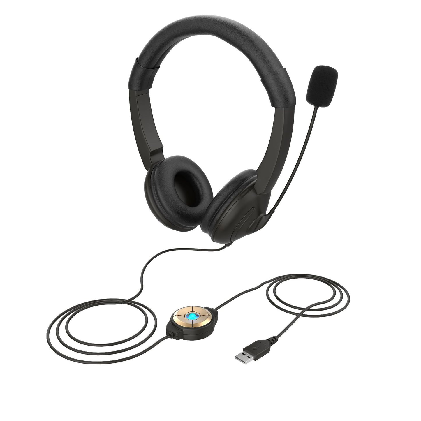 Multimedia-Headset mit einstellbarem Mikrofon Brehn