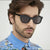Damen Cat-Eye Sonnenbrille mit robustem Kunststoffrahmen Brehn
