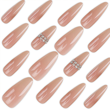 Premium Elegante Stiletto Gel-Nagelverlängerungen Brehn