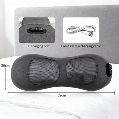 Komfortable Massageauflage Mit Usb-Ladefunktion Brehn