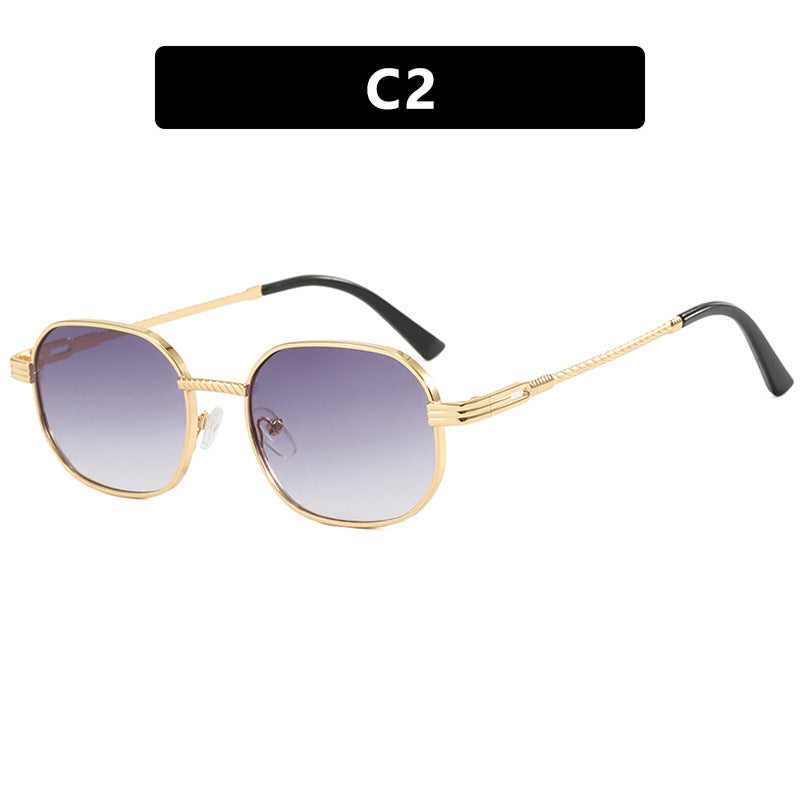 Damen quadratische Sonnenbrille mit Gradienteneffekt Brehn