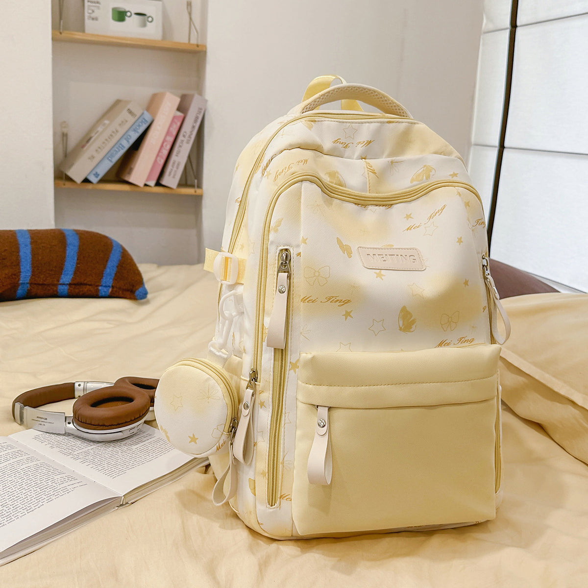Trendiger Gemusterter Rucksack Brehn