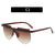 Futuristische Flattop-Sonnenbrille
