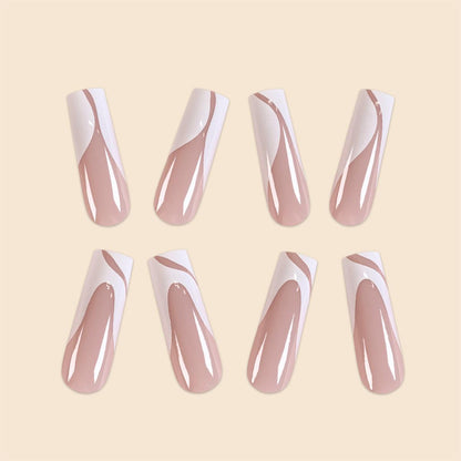 Elegante Stiletto Nagel Kunst Erweiterungen