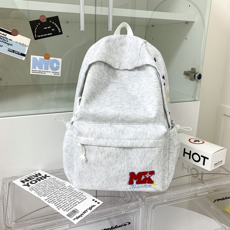 Lässiger Mehrfach-Taschen Schulrucksack