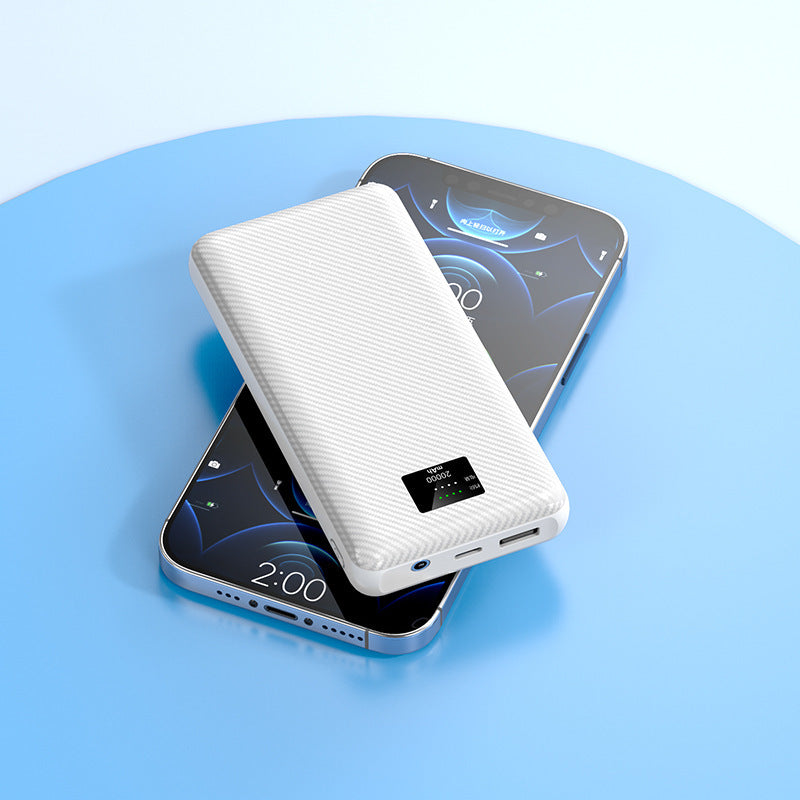 Tragbare Powerbank mit Intuitiver Led-Ladestandanzeige Brehn