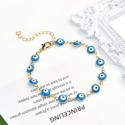 Bunte Augen Charm Brille Kette Brehn