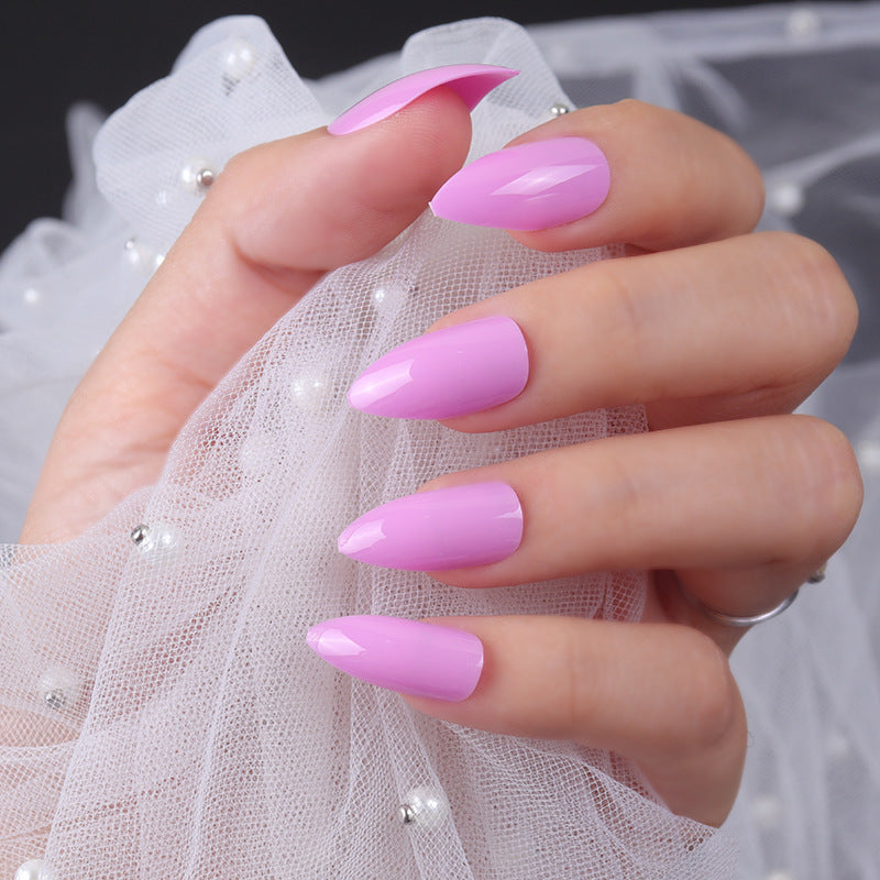 Stiletto Press-On Nägel mit glänzendem Finish Brehn