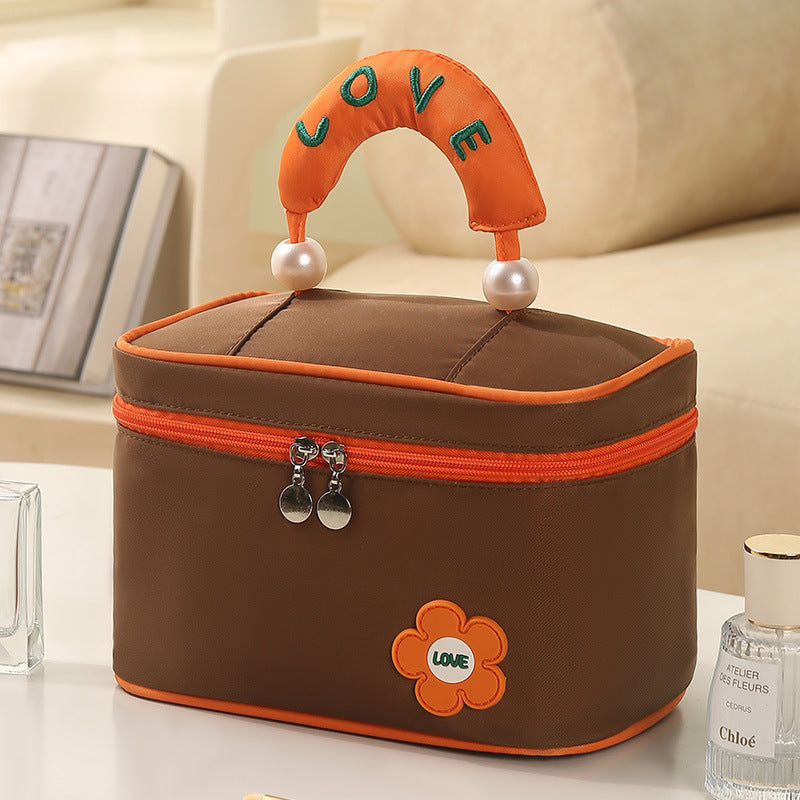 Stilvoller Reise-Make-up-Organizer Brehn