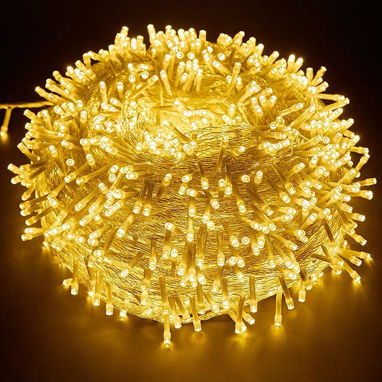 Dekorative Schneeflocken LED Lichterkette Batteriebetrieben Innen Außen Fee Brehn