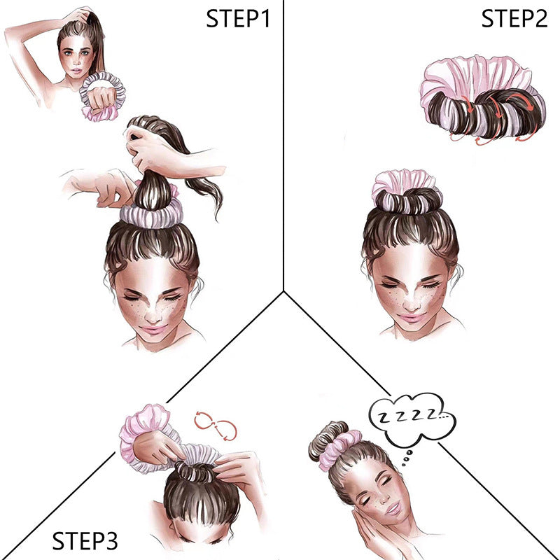 Satin Haar Scrunchie