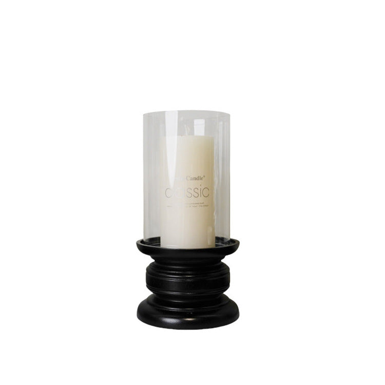 Minimalistischer Glas Kerzenhalter