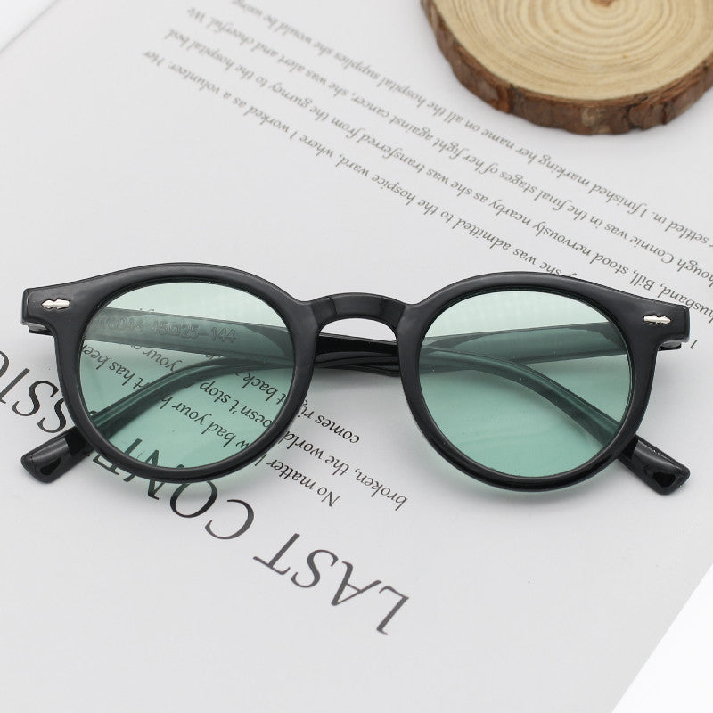 Damen Runde Sonnenbrille mit elegantem Design Brehn