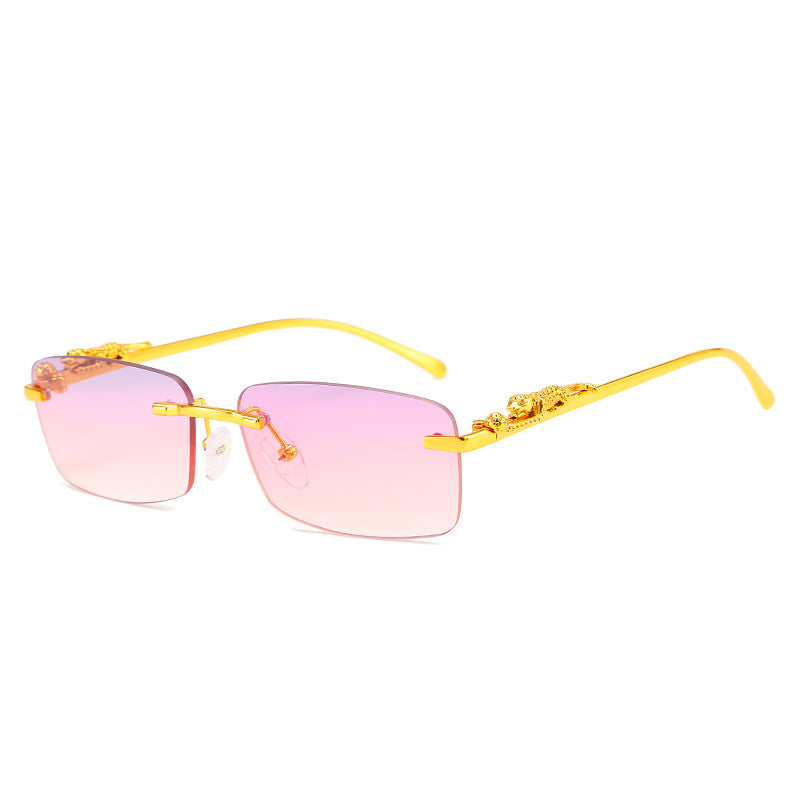 Damen modische Sonnenbrille mit kunstvollen Verzierungen Brehn