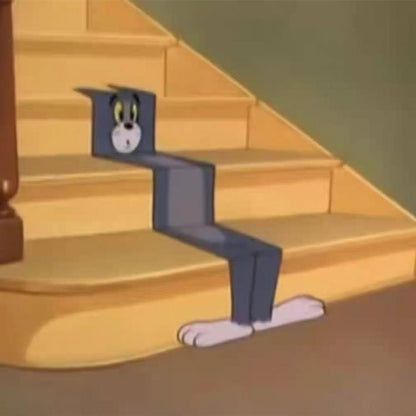 Cartoon Cat-Themen Plüsch Fußmatte Brehn