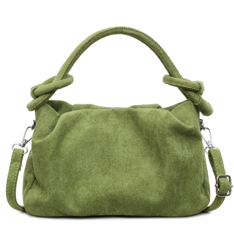 WoSoft Wildleder Hobo Tasche Brehn