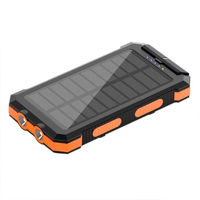 Robuste Solar-Powerbank mit mehrfachen Ladeanschlüssen Brehn