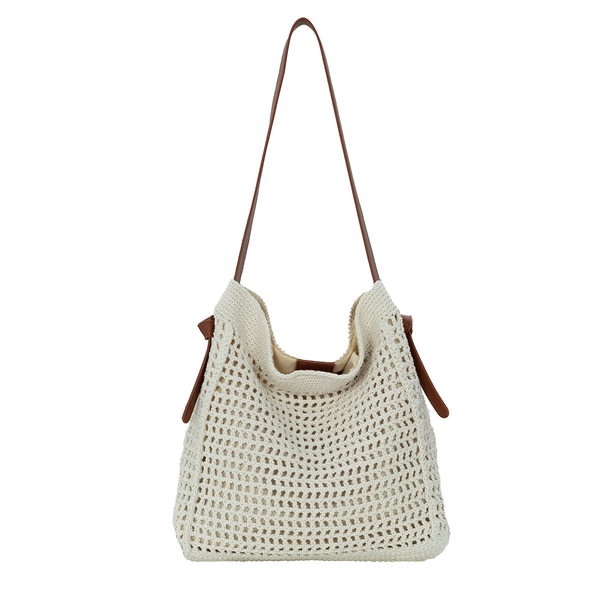 Moderne Makramee Schultertasche Brehn