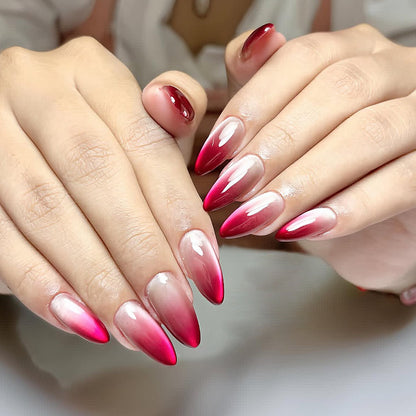 Ombre Stiletto Nail Art Extensions Brehn