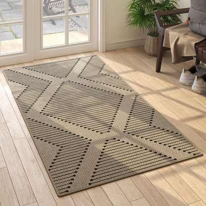 Künstlerische geometrische Innenbereichmatte Brehn