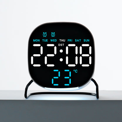 Digitaler Wecker mit Temperatur- und Kalenderanzeige Brehn