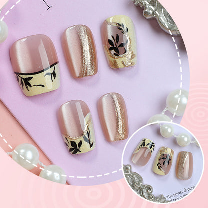 Botanische Kunst Press-On Nagelkollektion