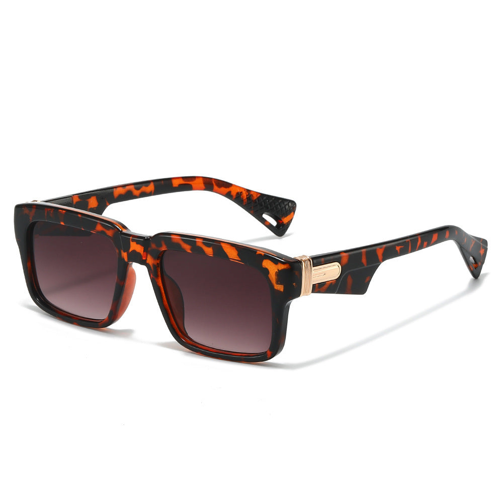 Chic Weitkrempige Quadratische Sonnenbrille Brehn