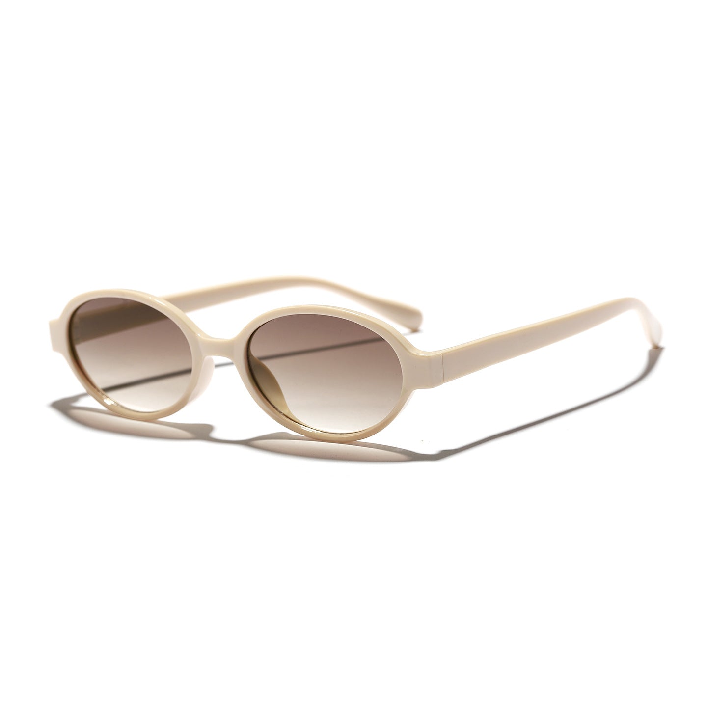 Damen modische ovalen Sonnenbrille mit tierischem Muster Brehn