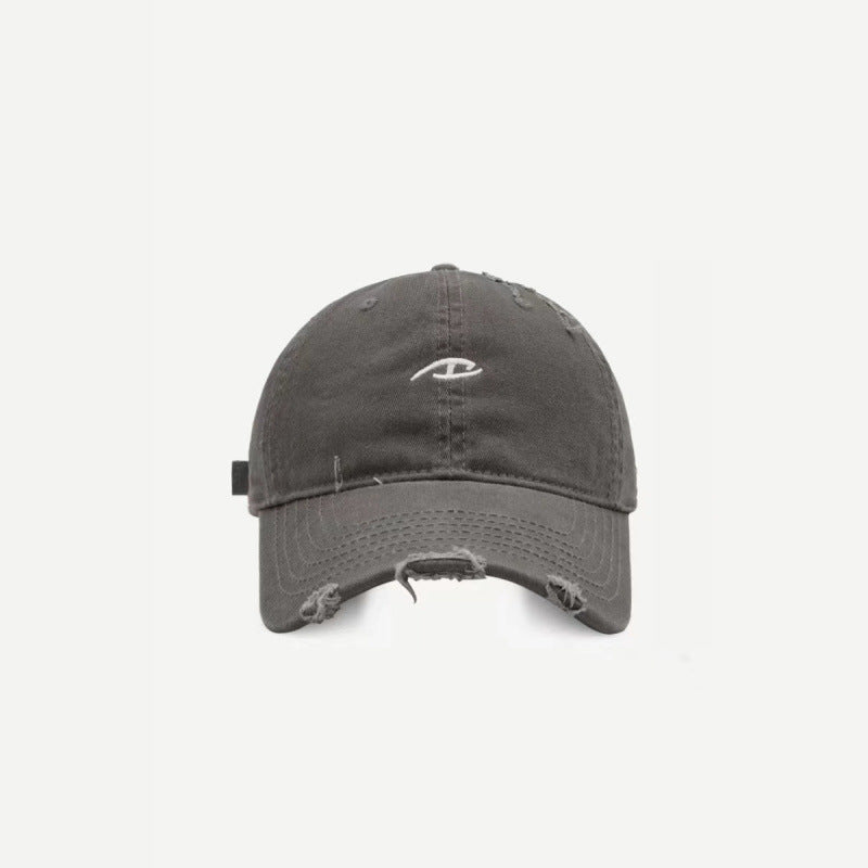Damen Distressed Casual Baseball Cap Brehn