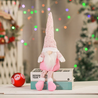 Niedliche Weihnachtsgnom-Dekorationsfigur Brehn
