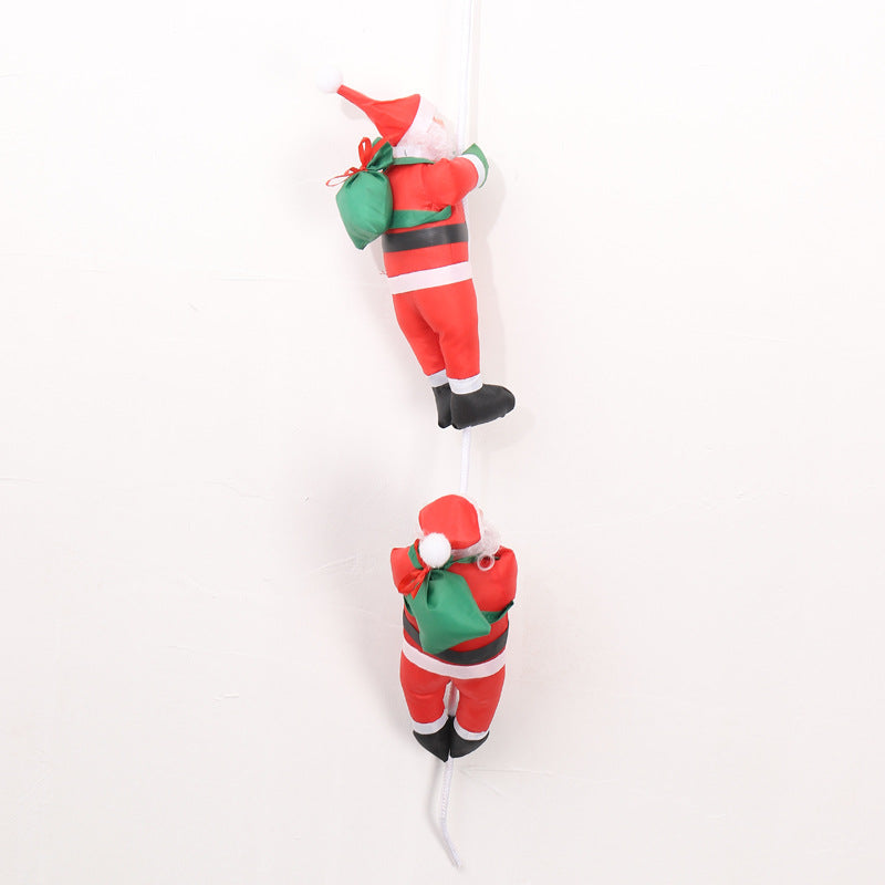 Dekorative Weihnachtsmann-Kletterfigur Brehn