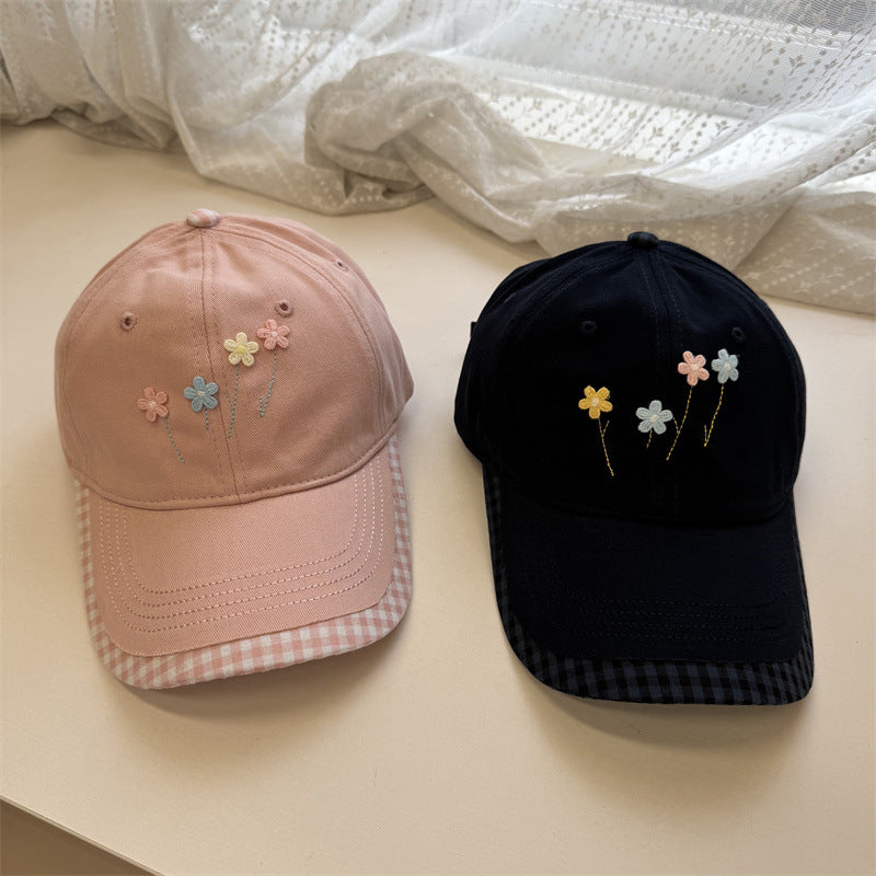 Damen Bestickte Florale Baseballkappe Brehn 1783922357