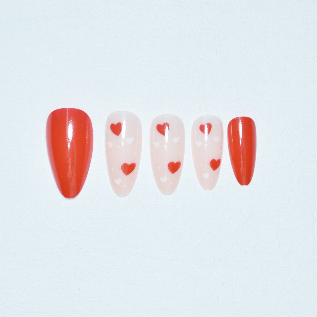 Herz-Themen-Nagelkunst Brehn