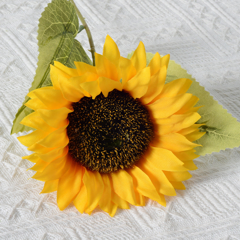 Dekorative Stoff Sonnenblumen Akzent