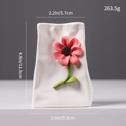 Dekorative Florale Skulptur