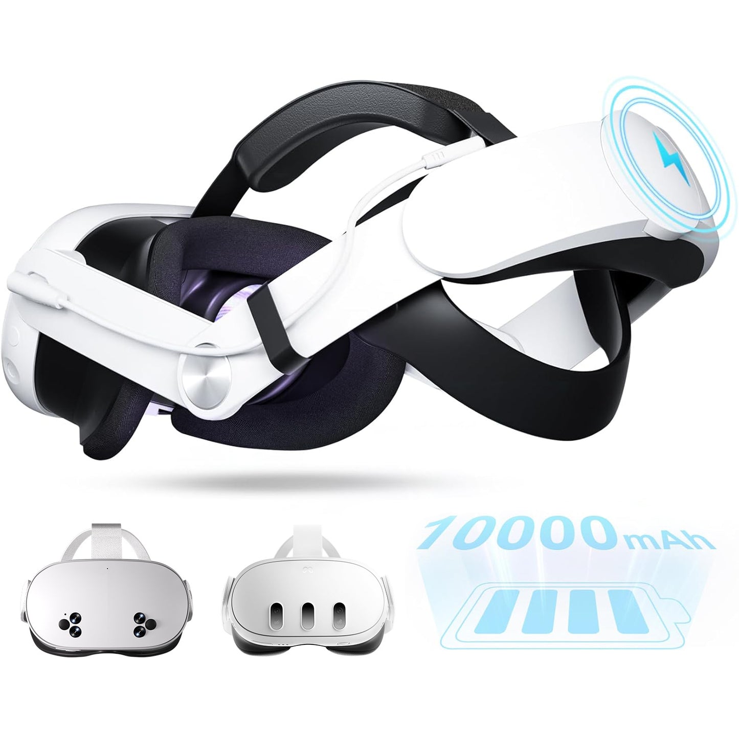 VR-Headset mit Hochleistungsakku Brehn