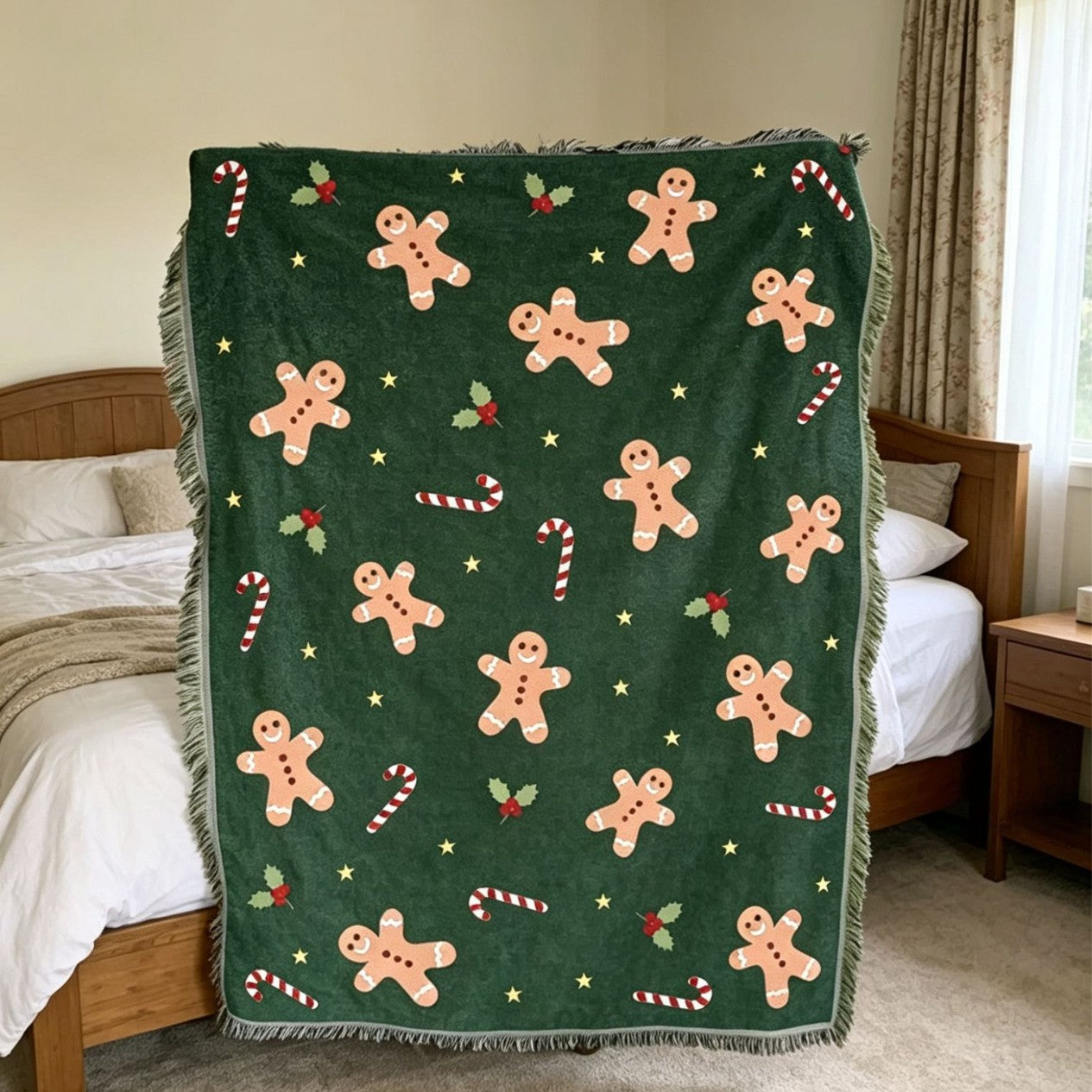 Festliche Urlaubs Wandteppich Wurfdecke
