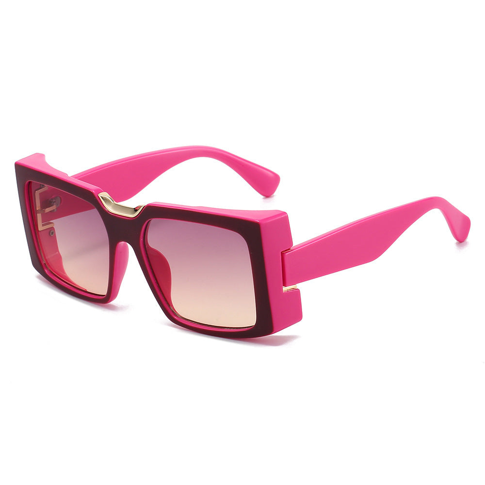 Damen Sonnenbrille im auffälligen geometrischen Design Brehn
