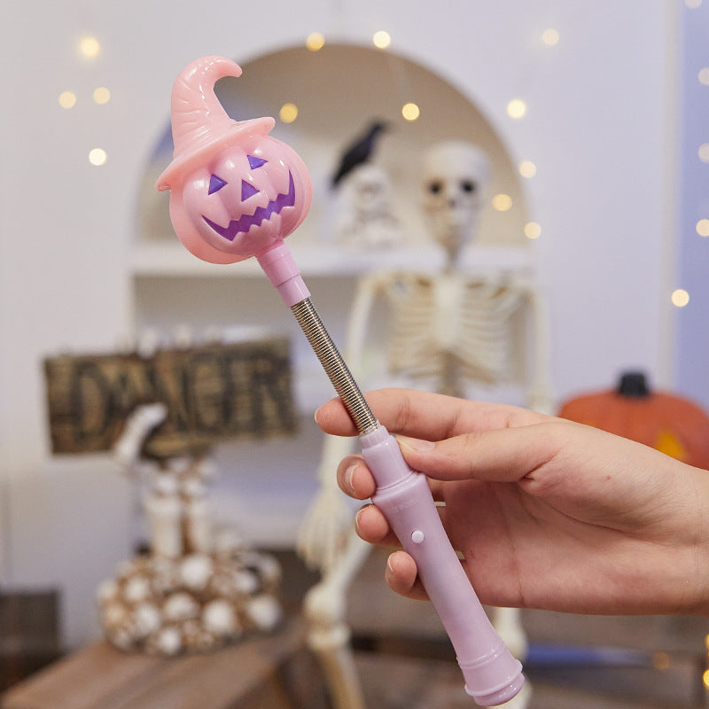 Kreative Halloween Deko-Kerze mit Kürbis-Motiv Brehn