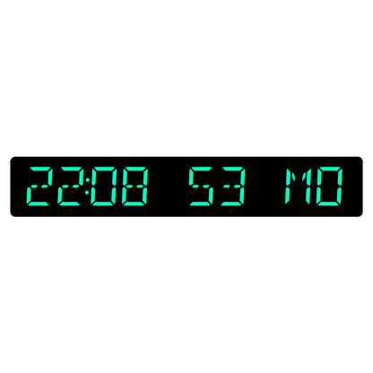 Digitaler Wandwecker mit grossem LED-Display Brehn