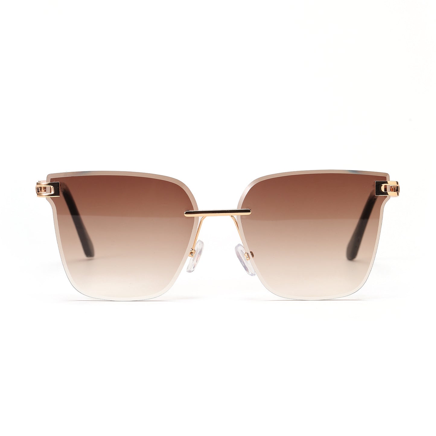 Damen modische Sonnenbrille mit filigranem Rahmen und UV-Schutz Brehn