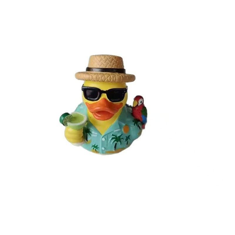 Lustige Badeente mit Sonnenschein-Design Brehn