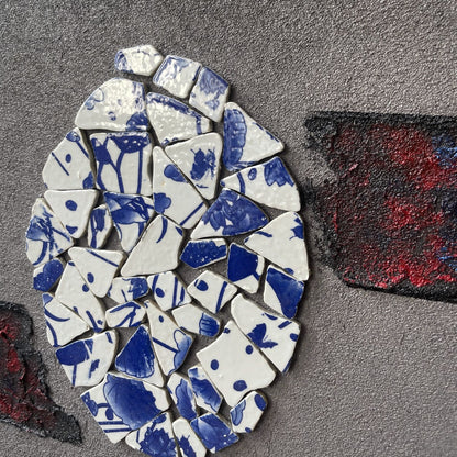 Zeitgenössische abstrakte Wandkunst