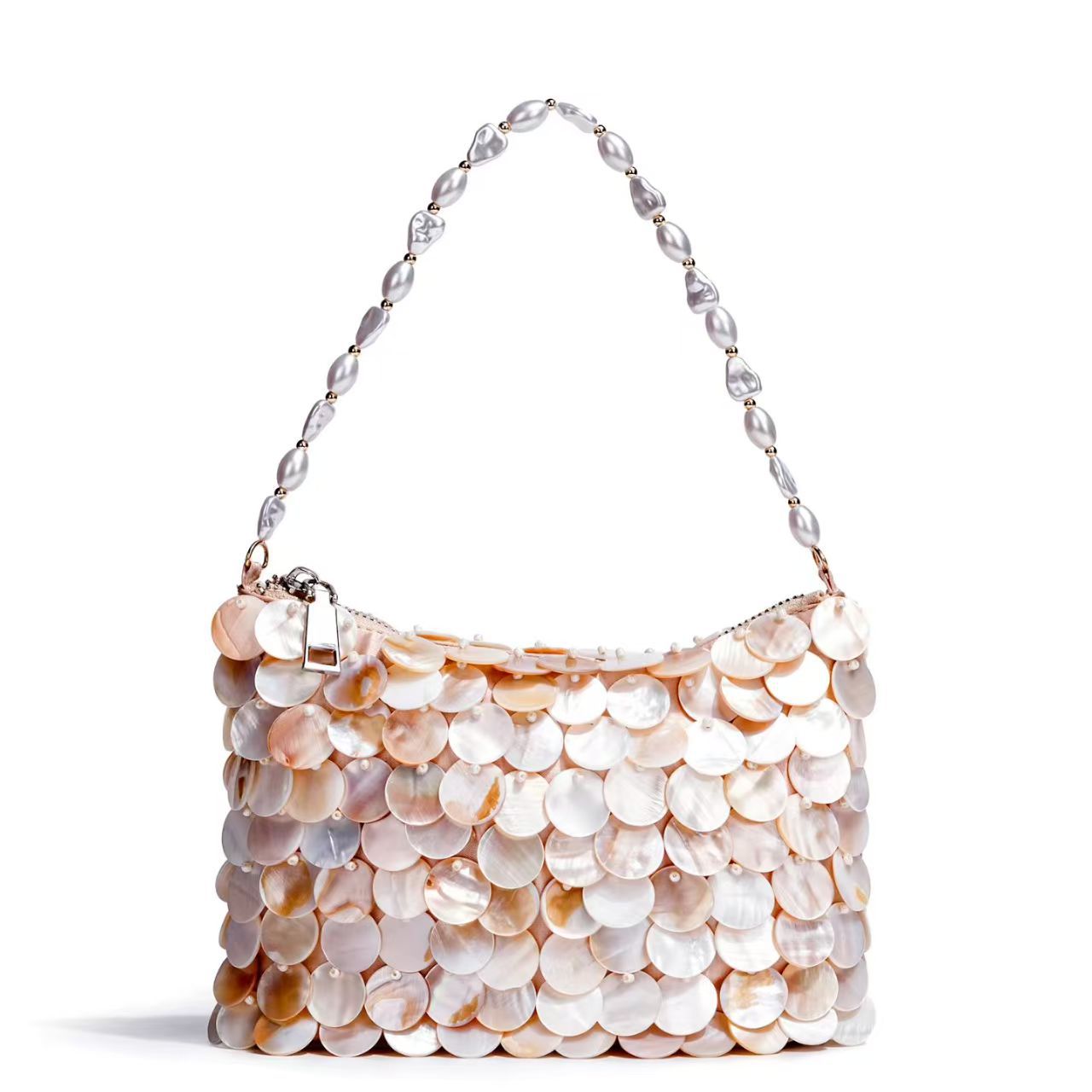 Shell Beaded Handtasche Brehn