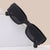 Damen modische quadratische Sonnenbrille mit luxuriösen Rahmenakzenten Brehn