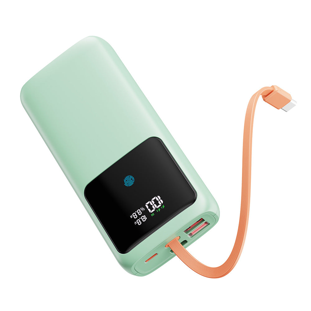 Powerbank mit Integriertem Led-Display und Intelligentem Schnellladeanschluss Brehn